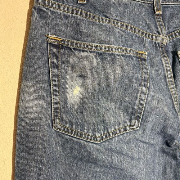 Kirkland Signature Jeans Men's 33x28 (tag 34x30) Regular Fit Straight Med Wash - Picture 3 of 7